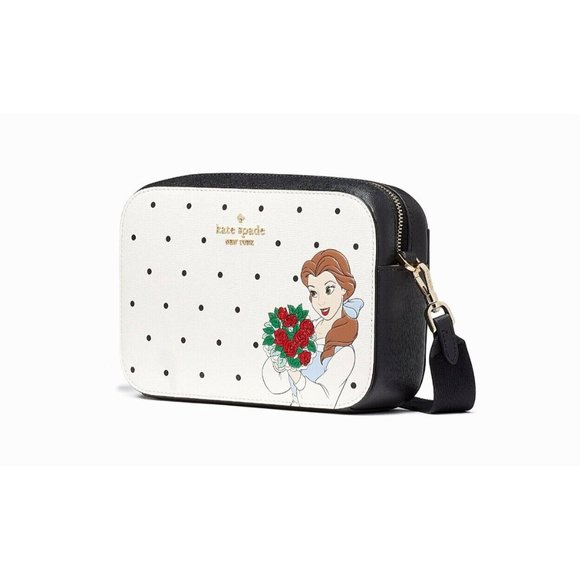 kate spade Handbags - New Kate Spade Disney X Kate Spade New York Beauty and the Beast Mini Camera Bag